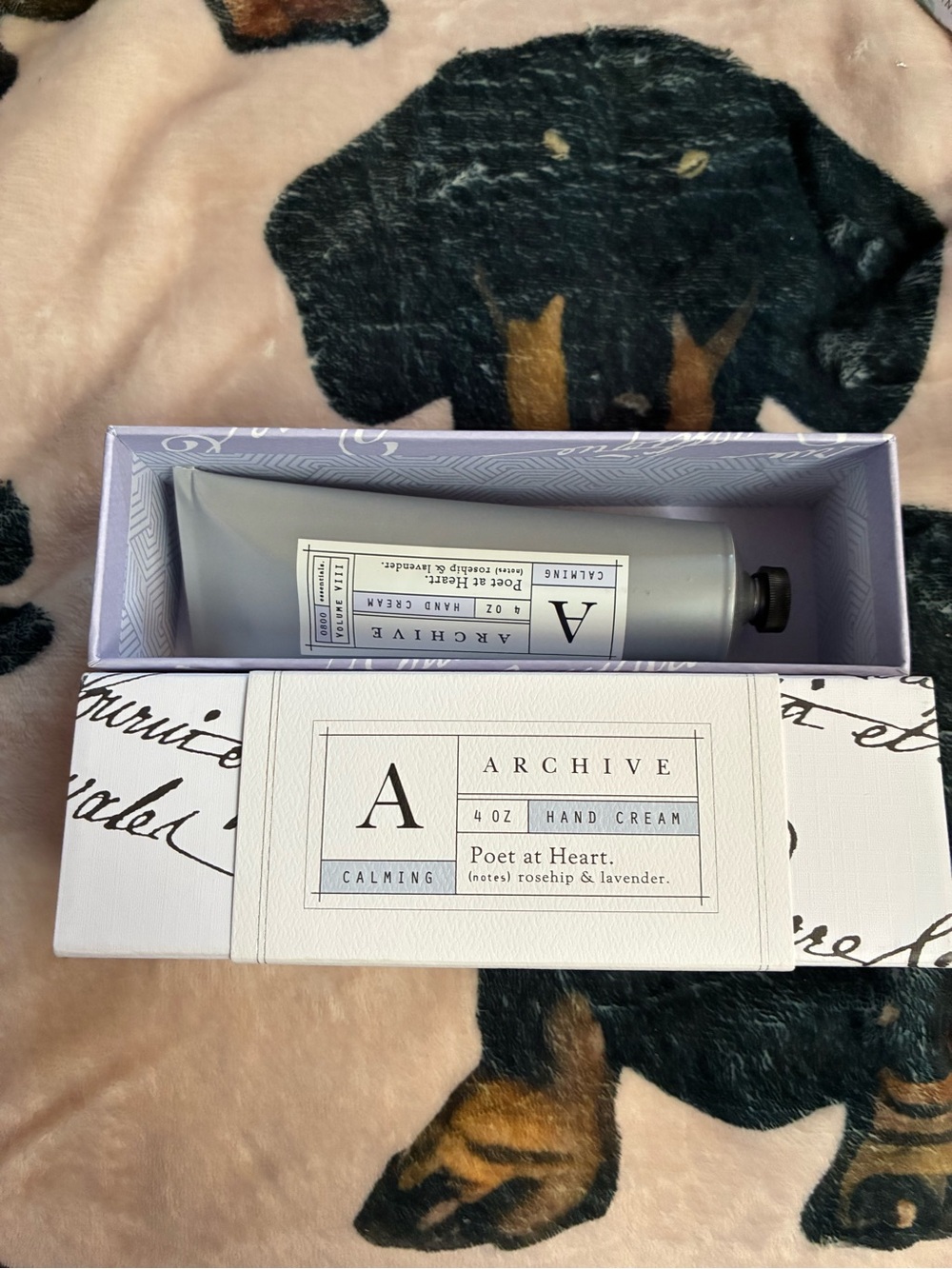 ARCHIVE by Margot Elena hand cream 4oz Poet at heart